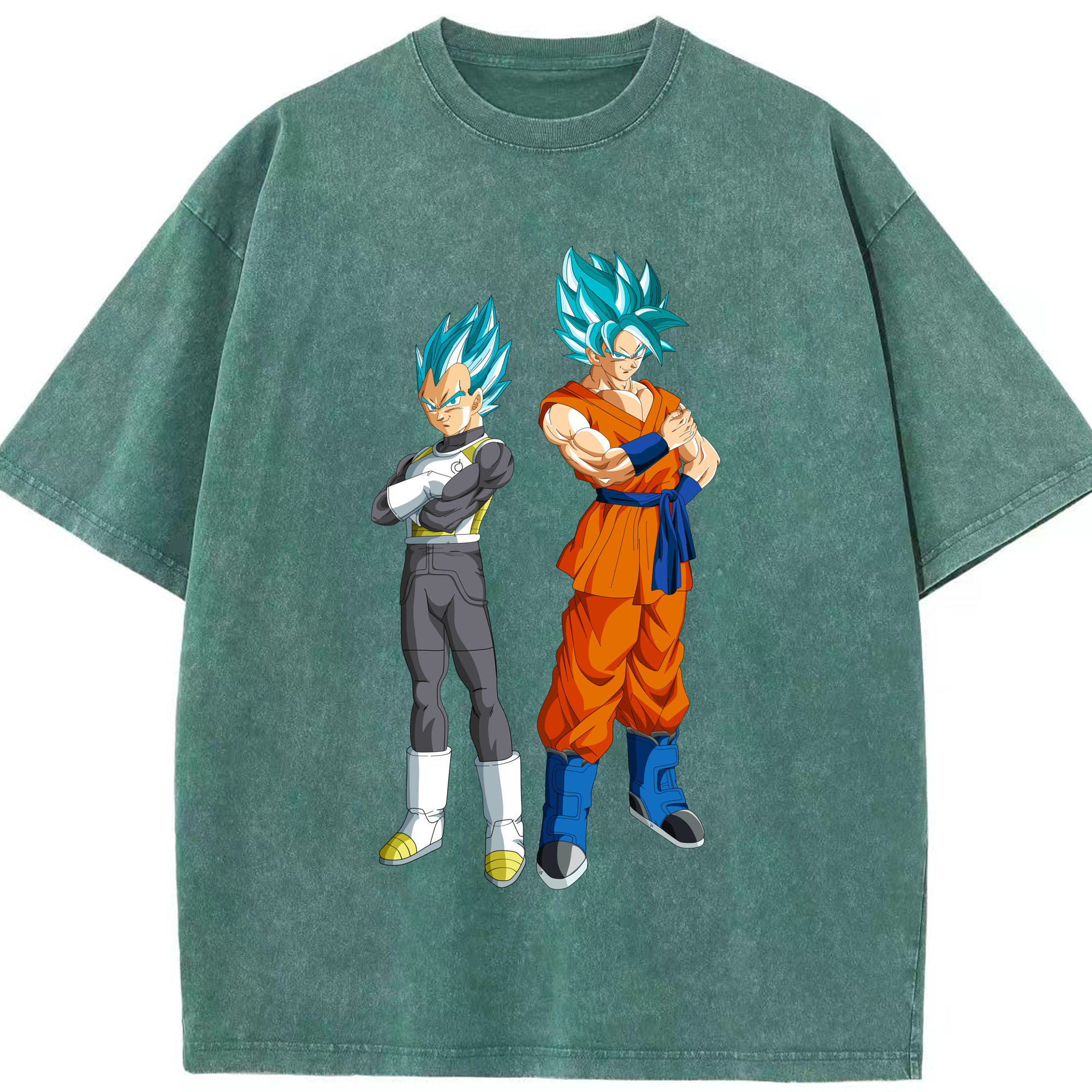 （画像用） ドラゴンボール DRAGON BALL 綿100% ヴィンテージ風 半袖Tシャツ（フロントプリント）